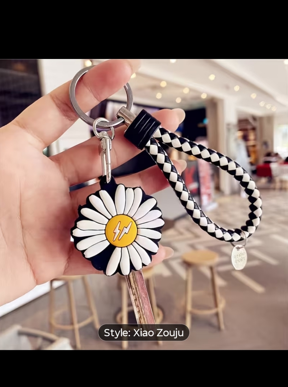 Sunflower Keychain